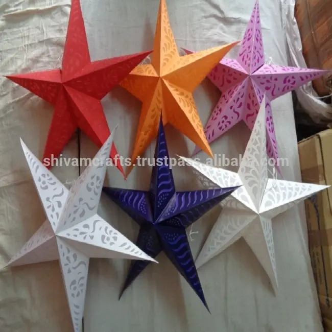 Индийские бумажные Звездные фонари