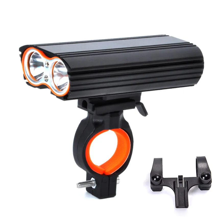 2 XM-L T6 LED Lumiere velo USB Aufladbare Led Fahrrad Lichter Lampe Taschenlampe Taschenlampe Radfahren Sport sicherheit Schwanz licht