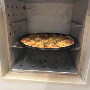 11 inç plastik pizza kutusu ovenable kapaklı konteyner take away geri dönüşümlü pizza plastik ambalaj kutusu - Product Image 5