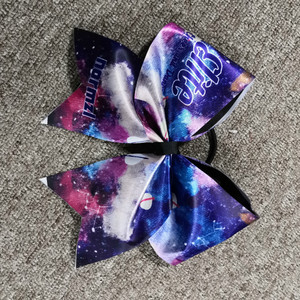 Wholesale Custom Hair <strong>Cheer</strong> <strong>Bows</strong> for Sale Cheerleader Velvet <strong>Bow</strong> Clip for Girls <strong>Cheer</strong> Hair <strong>Bow</strong> With Prong Clip - Product Image 2
