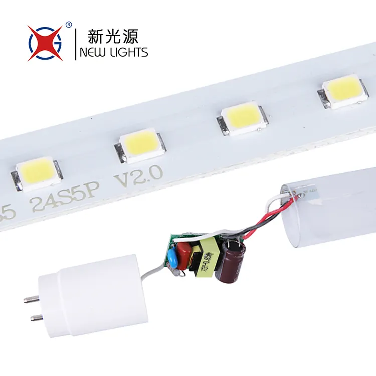 Chine fournisseur Micro-ondes Détection de Corps Capteur De Mouvement 4ft 18-19W T8 A MENÉ LA Lampe De Lumière De Tube pour Parking Couloir la Construction D'entrepôts