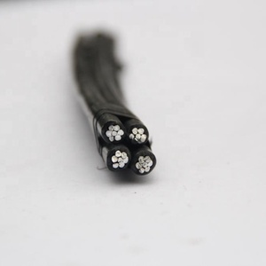 Alçak gerilim anten iletken 4 çekirdekli XLPE yalıtımlı 95mm elektrik kablosu ABC - Product Image 4