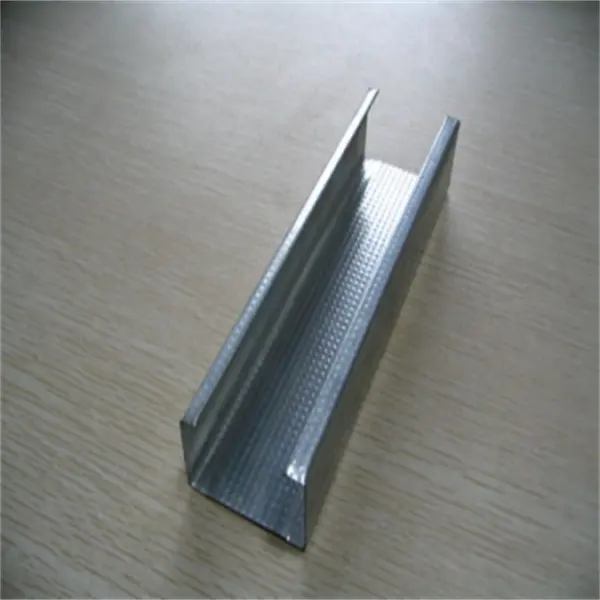 Paneles de yeso de estructura de acero perfil/metal y pista