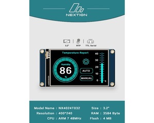 3.2 \ "Nextion NX4024T032 480x240 HMI Smart UART Serial Touch Screen TFT schermo LCD intelligente per Arduino umano