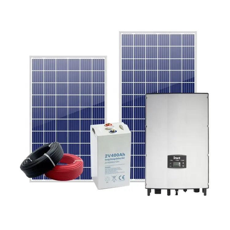 Pay As You Go 2kW 5kW 10kW Solar Power Energy System Hone Kit für Kühlschrank Computer TV-Lüfter und Licht Heimgebrauch