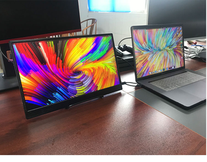 15.6 polegadas 4 K portátil laptop touchscreen <span class=keywords><strong>monitor</strong></span> <span class=keywords><strong>monitor</strong></span> de Jogos com o Tipo-C de entrada