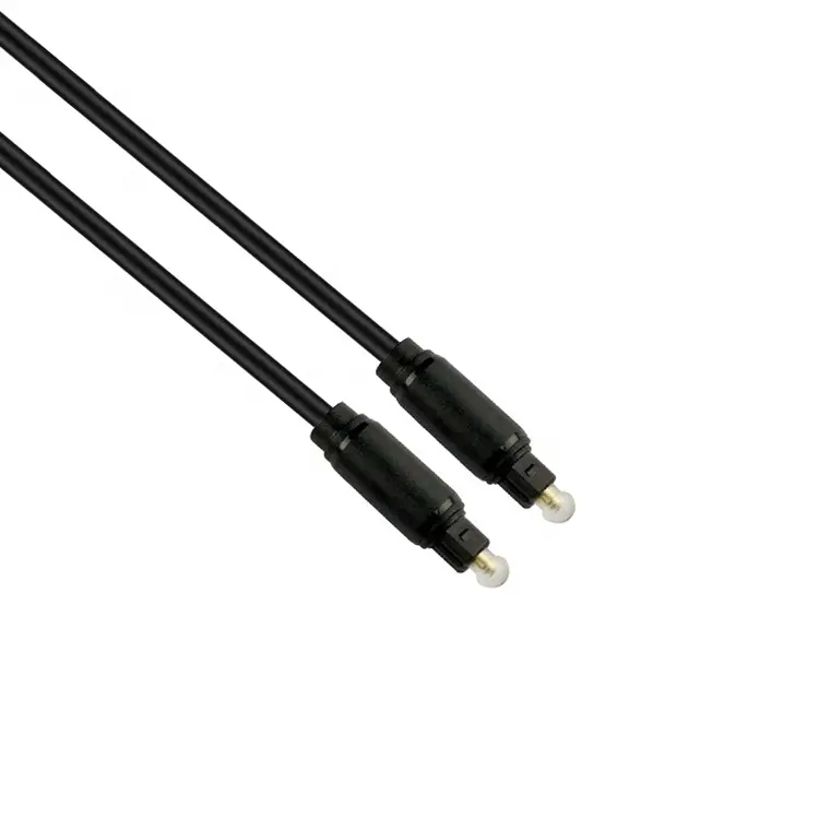 Cabo de vídeo de fibra ótica toslink digital, cabo para dvd player/receptor av/ps4/set top box, cabo de fibra óptica, 1.5m