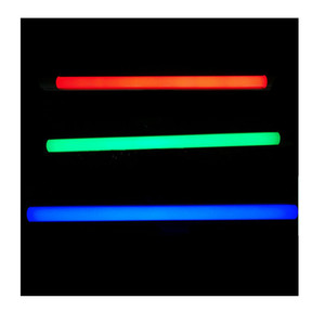 KVG/EVG ססגוניות DC12V 24V צינור T8 אור RGB RGBW אור T8 צבע שינוי led צינור עם כחול לבן אדום ורוד עבור מקורה