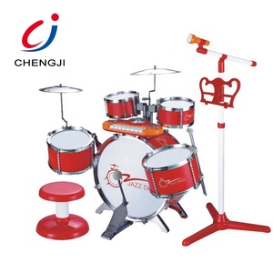 ที่มีคุณภาพสูงเด็กเล่นการศึกษาตลกการเรียนรู้แจ๊สกลองชุดของเล่น - Product Image 3