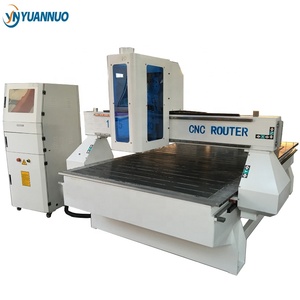 YN1325 3 o 4 ejes 3D Cnc carpintería grabado enrutador maquinaria grabado fresadora para madera placa acrílico precio - Product Image 1
