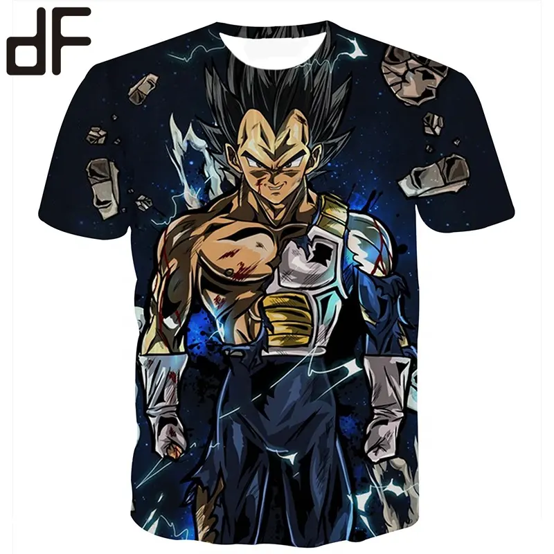 OEM Slim Fit Round Neck Cartoon Sublimation Printing Mens T Shirts Wholesale Cheap Custom T Shirts Manufacturers
