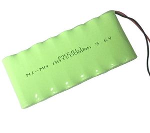 IndustrialパッケージNi-MH 9.6V AA1500mah 8s1pの充電式バッテリーパック呼吸マスク、プロジェクター