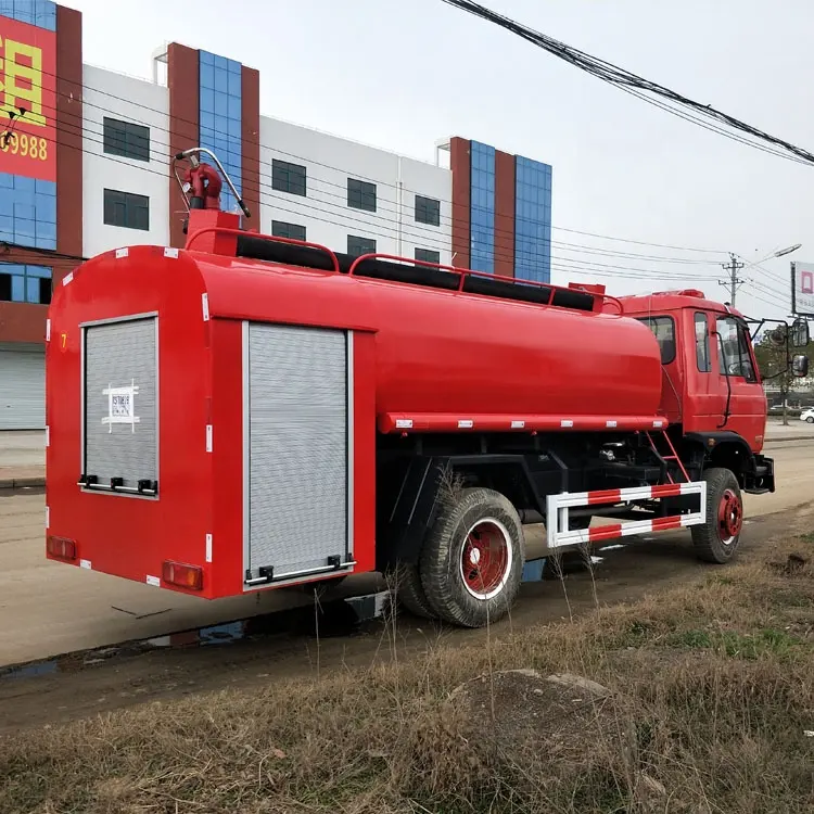 Véhicule de secours de lutte contre l'incendie de réservoir d'eau de la Chine 4x2