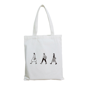 Thân Thiện Với Môi Trường Zipper <span class=keywords><strong>Canvas</strong></span> Cotton Tote Bag Đối Với Mua Sắm Với Logo - Product Image 4