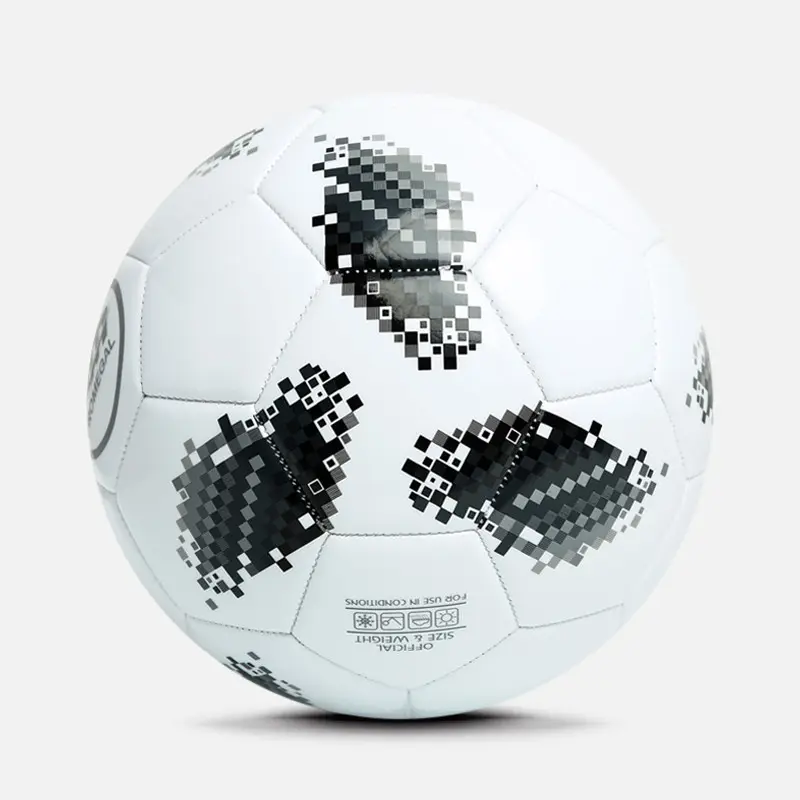 Balón de fútbol colorido a granel, máquina de Venta caliente-Costura de PVC tamaño cinco balón de fútbol a precio de fábrica