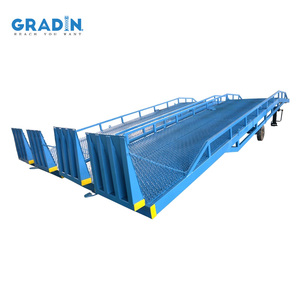 10 toneladas de almacén contenedor utilizado portátil móvil de carga muelle rampas para venta - Product Image 3