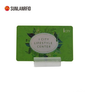 Sunlanrfid Ücretsiz Örnek PVC Temassız Akıllı Rfid 13.56 mhz HF NFC ISO 15693 1024 Bit 1 K I KOD SLI /ICODE SLIX Kart