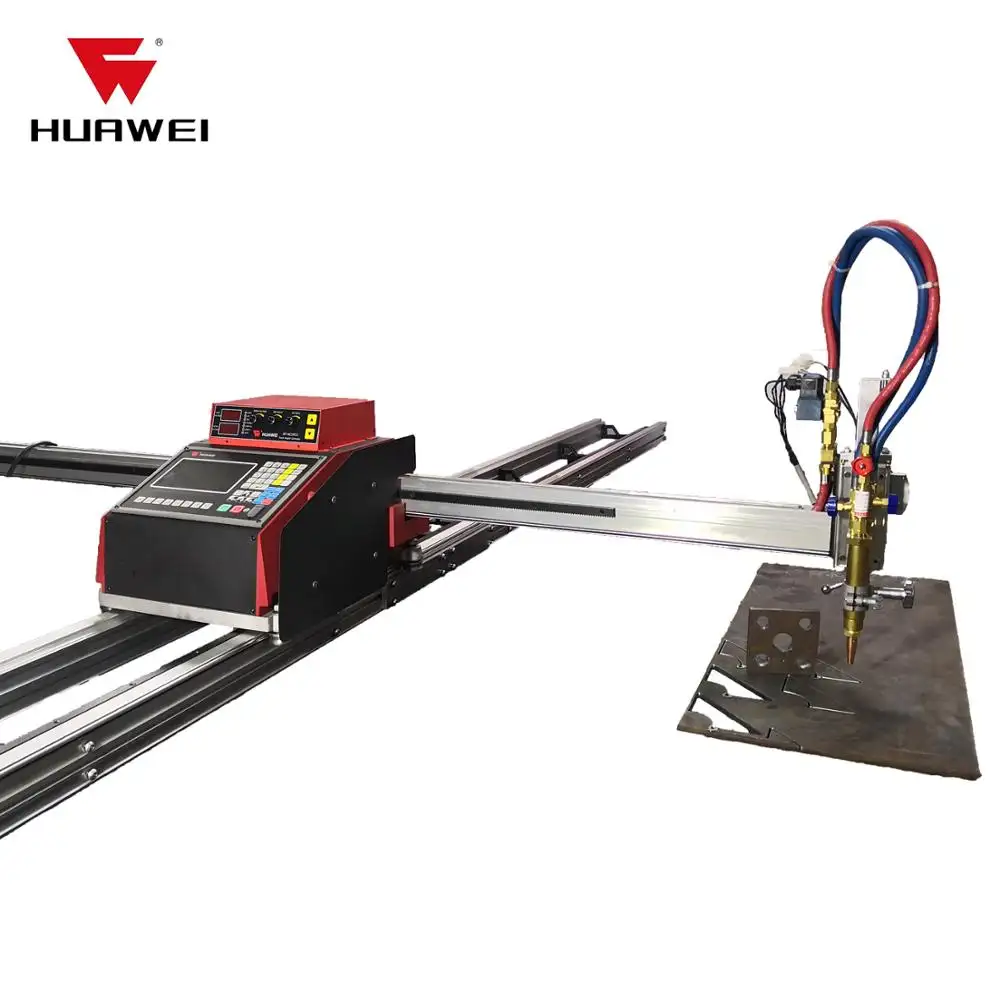 Shanghai Huawei EHNC-1500W-J-3 tragbare cnc plasma cutter 1530 schneiden maschine 1325 größe