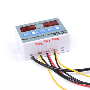 Digital <strong>Temperature</strong> Humidity <strong>Controller</strong> Regulator Thermostat Hygrostat Thermometer Hygrometer Control <strong>with</strong> Humidity <strong>Sensors</strong> 220V - Product Image 6