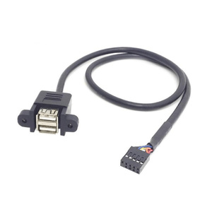 Dual USB ถึง 9 pins Header Cable - Product Image 2