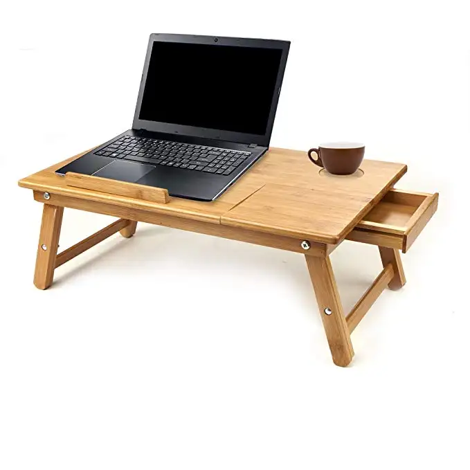 Premium Folding Bed Desk for Laptop, Book Stand