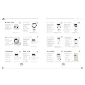 TU-28A USA In America 24 Ore Programmabile Manuale Meccanico Timer Spina Prese Interruttori per la Casa Apparecchio 125 V/15A - Product Image 4