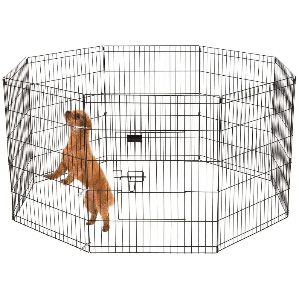 Stylo de jeu pliable pour chiot, 630x762mm x 6 panneaux, pour chien