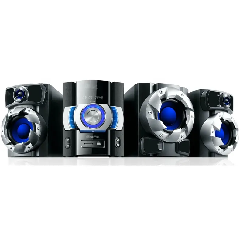 Горячая Распродажа HF-001 (2,1) Micro Hi-Fi система HiFi аудио комбо система мини камера для видеонаблюдения с Bluetooth/FM/USB/MP3/SD/пульт дистанционного управления