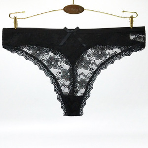 Sexy Lace up Mulheres's Algodão g <span class=keywords><strong>String</strong></span> Thong Underwear