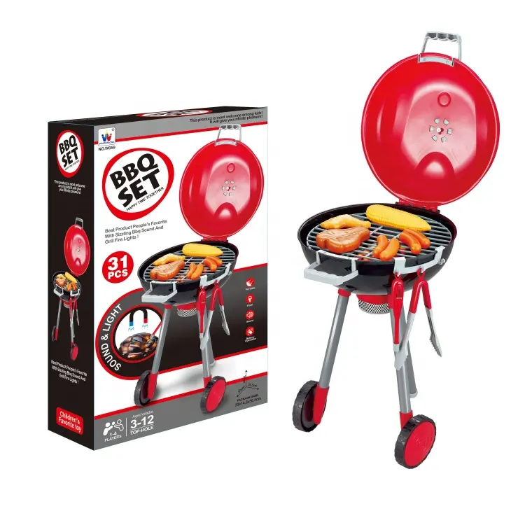 Niedliche lustige Küche Kinder kochen spielen Kinder Kinder Grill Set Spielzeug