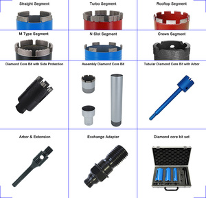 M14公至G 1/2 "BSP公螺纹适配器，金刚石岩心钻孔用重型岩心钻头转换器，角磨机使用