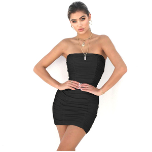 Dropship 4 renkler La Petite Robe Noire toptan Mini seksi bayanlar kırmızı küçük siyah elbise