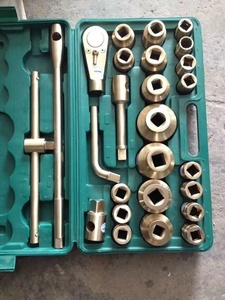 3/4"1" Dr Socket Set 26pcs Plastic <strong>Box</strong> ,<strong>Non</strong> <strong>Sparking</strong> Copper Alloy Safety Tools