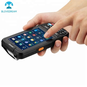 IP65 Industrial Android Handheld PDA 1D 2D <span class=keywords><strong>scanner</strong></span> de código de barras do bluetooth função de Chamada de Voz 4G LTE