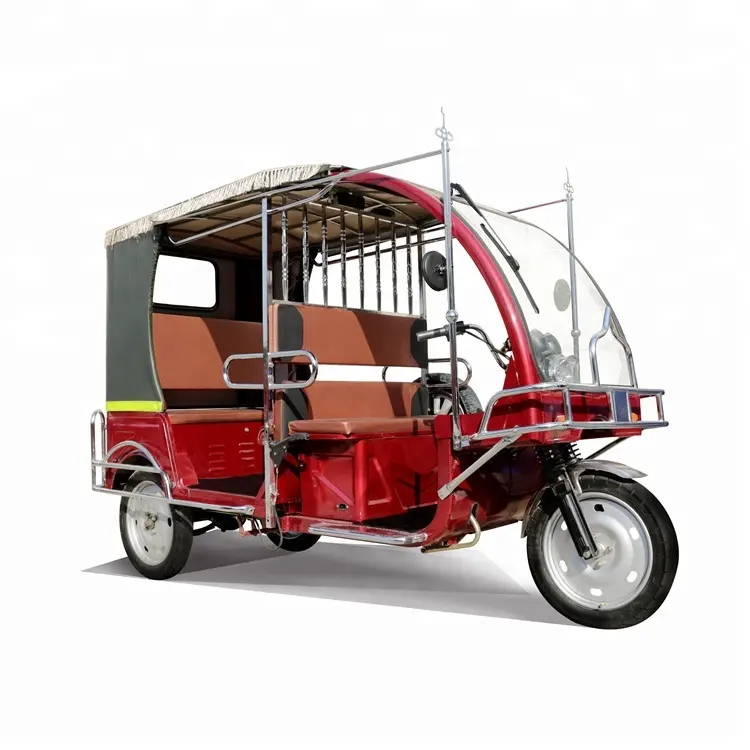 1000 Вт мини автобус с открытым Электрический Пассажирский Трицикл 3-колесный Авто тук такси трехколесный велосипед