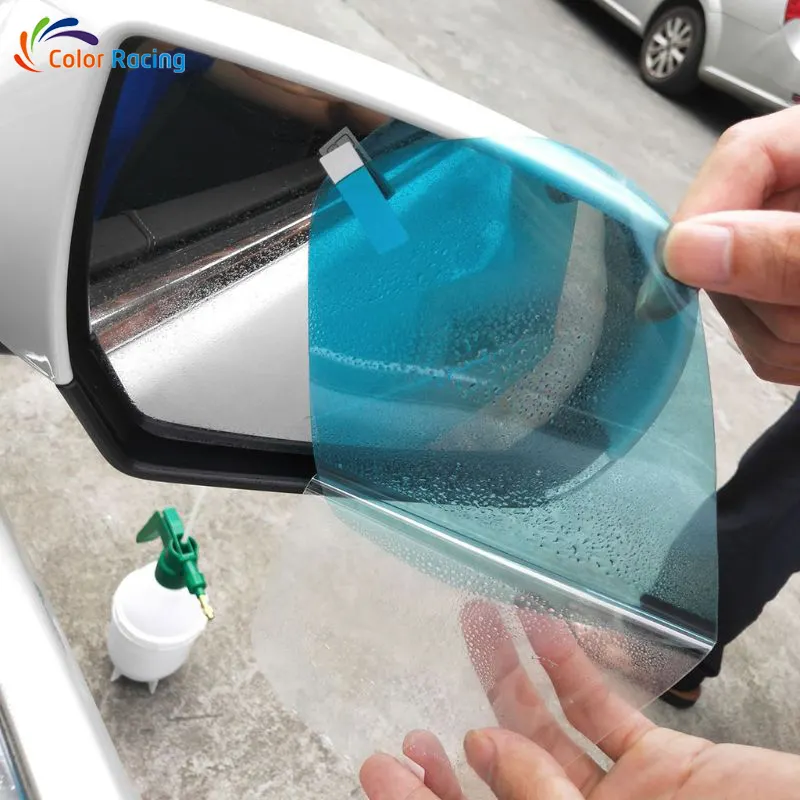 Best glue rain proof film for car rearview mirror anti fog protective film in best seller
