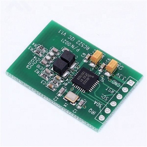 13.56MHzRFIDモジュールカードリーダーライターモジュールI2CインターフェースICカードRFセンサーモジュール超小型RC522 - Product Image 3