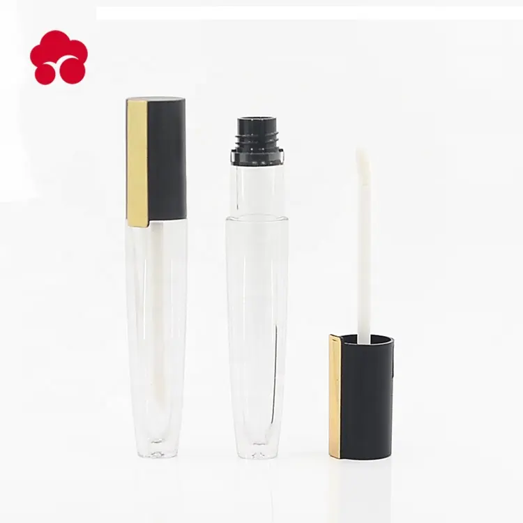 Embalagem do tubo transparente do gloss do lábio da caneta