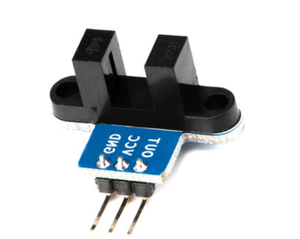 Módulo de medición de velocidad de coche, sensor de velocidad de conteo de código con luz indicadora, programa de prueba, envío de luz