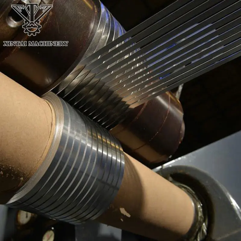 Folha de cobre a máquina de borda de aço inoxidável máquina de ondulação anel fazendo tiras de metal mini máquina de corte