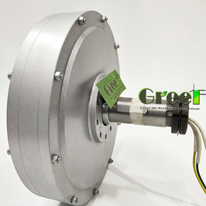 Düşük hız kalıcı manyetik jeneratör 500Watt 1kw 5kw 10kw, dikey rüzgar türbini PMG - Product Image 1