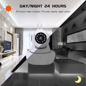 IPC360 720P HDワイヤレスポータブルWiFi IP Nanny Cam 1080Pベビーモニターカメラ双方向オーディオ付き