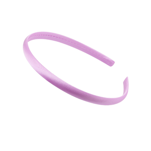 10mm מוצק סאטן סרט רגיל פרחי סרטי ראש בנות Kids'Hair אביזרי תינוק גומייה לשיער 26 צבעים