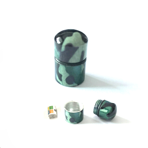 12*18mm großhandel Aluminium magnetic camo nano <span class=keywords><strong>cache</strong></span> behälter