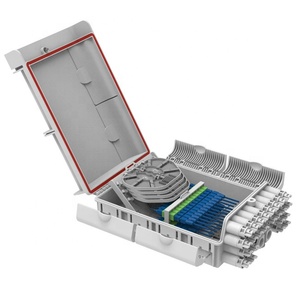 Fibra Óptica Splice Encerramento CAJAS NAP DE 16/24 PUERTOS FTTH Fibra Óptica Terminal Box para 1x 8/16 Optical Splitter