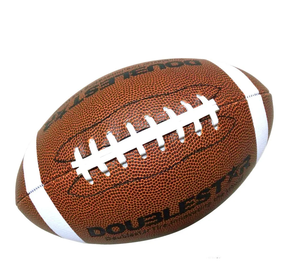 شعار مخصص سوبر قبضة كرة القدم الأمريكية الحجم الرسمي الرجبي