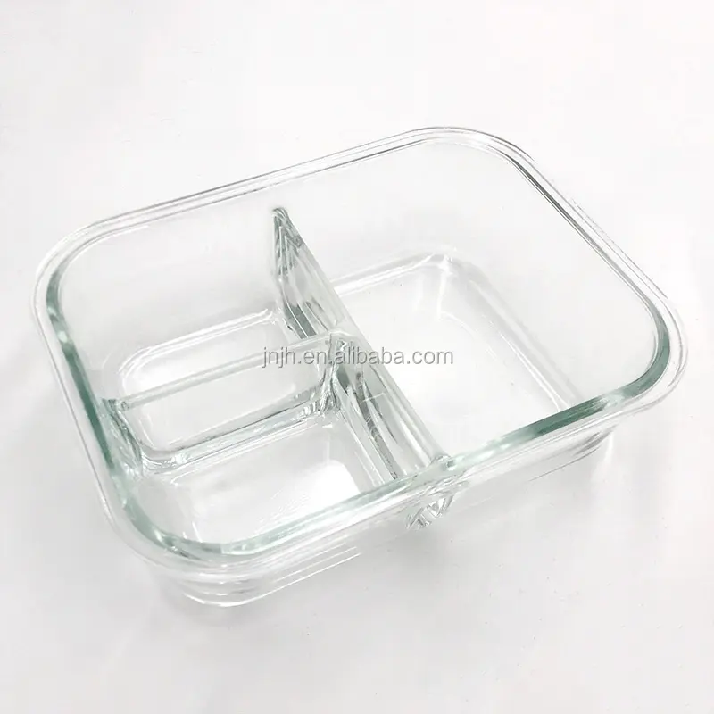 Borosilicate Glass Thực Phẩm Lưu Trữ Container Set/Hộp Ăn Trưa Với Nắp PP