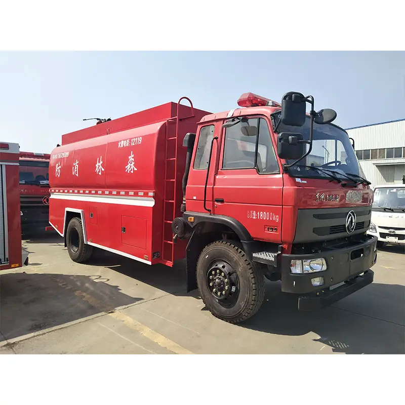 Dongfeng 8000L simple Forest Transport Water fire truck for sale