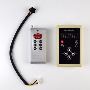 เครื่องควบคุม LED ดิจิทัลสีฝันฝันรีโมทคอนโทรล RF 4Pin สำหรับ IC 6803แถบไฟ LED 3Pin DC12V สำหรับ WS2811 - Product Image 2