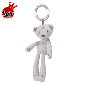 高品質新生児ジュエリーかわいいクマベッドチャイムハンギングジュエリー赤ちゃん卸売ぬいぐるみクマ